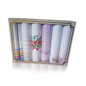 L19-13 Női textilzsebkendő 6db