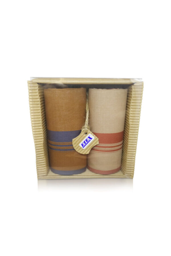 M51-31 Ffi textilzsebkendő 2db hullámkarton csomagolásban (ÖKO)